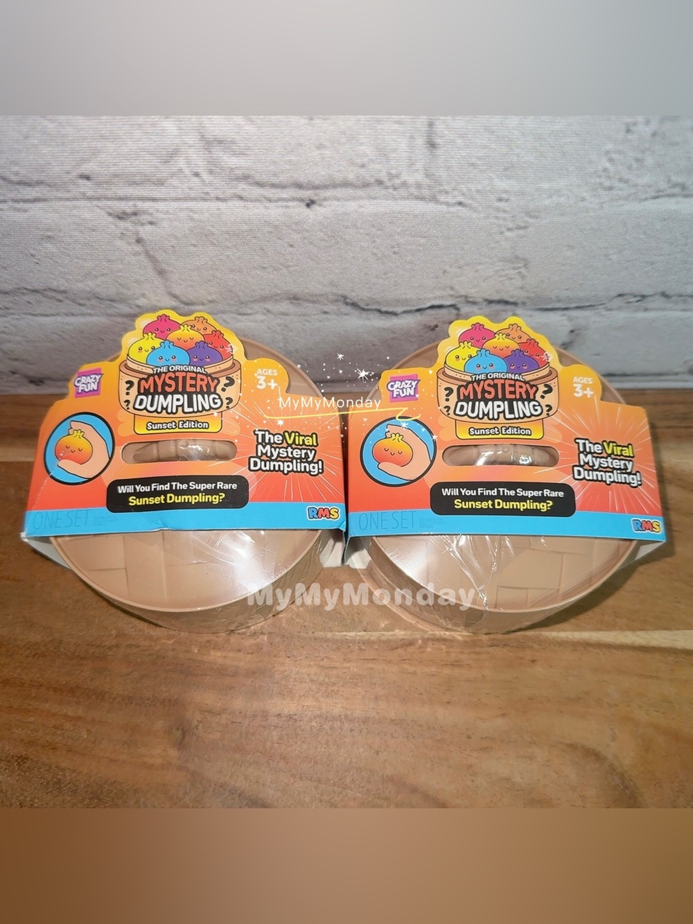 RMS Crazy Fun Sunset Dumpling Squishy Bun Bundle